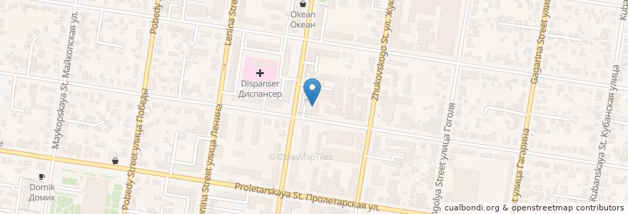 Mapa de ubicacion de Сова en Russland, Föderationskreis Südrussland, Region Krasnodar, Adygeja, Городской Округ Майкоп.