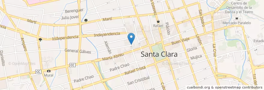 Mapa de ubicacion de Iglesia Adventista del Séptimo Día de Santa Clara en كوبا, Villa Clara, Santa Clara, Ciudad De Santa Clara.
