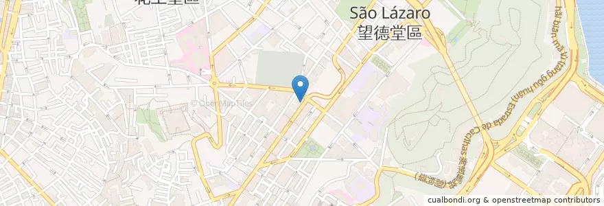 Mapa de ubicacion de 滙業銀行 Banco Delta Ásia en 中国, 澳門 Macau, 广东省, 澳門 Macau, 珠海市, 香洲区.