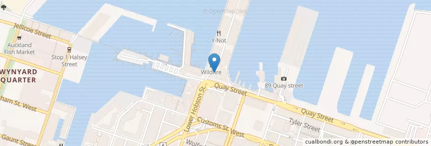 Mapa de ubicacion de Andrew Andrew en Новая Зеландия, Auckland, Waitematā.