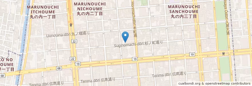 Mapa de ubicacion de ダイニングバー マスカレード en اليابان, 愛知県, 名古屋市, 中区.