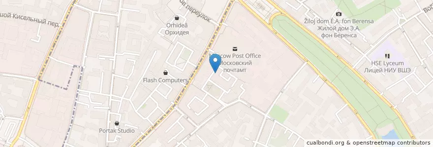 Mapa de ubicacion de Easy Way English en Russie, District Fédéral Central, Moscou, Центральный Административный Округ, Красносельский Район.