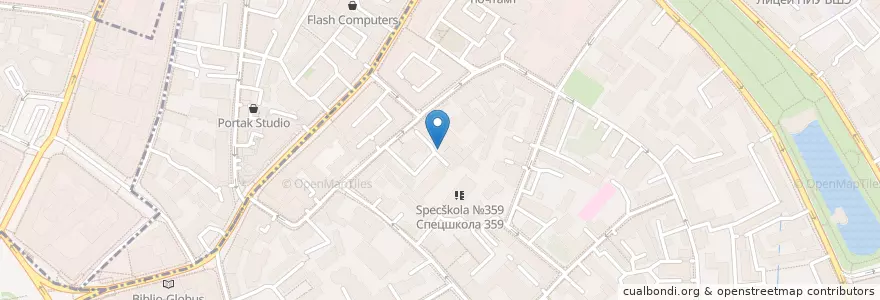 Mapa de ubicacion de Во сколько начинается аперитив? en Russia, Central Federal District, Moscow, Central Administrative Okrug, Basmanny District.