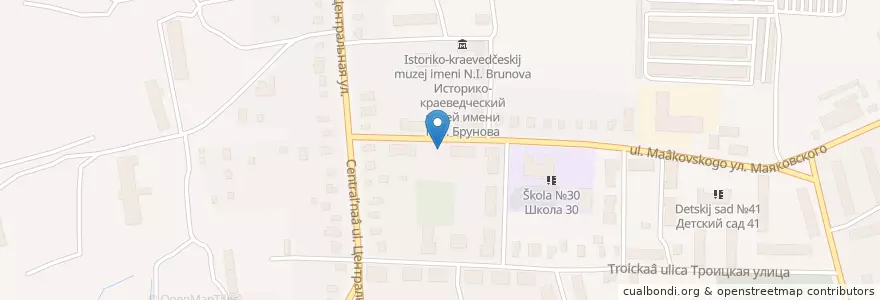 Mapa de ubicacion de СДЭК en Rusia, Distrito Federal Central, Óblast De Moscú, Богородский Городской Округ.