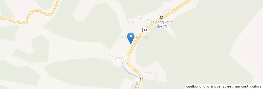 Mapa de ubicacion de 雅聞玫瑰園 en Taiwán, Provincia De Taiwán, 苗栗縣, 頭屋鄉.