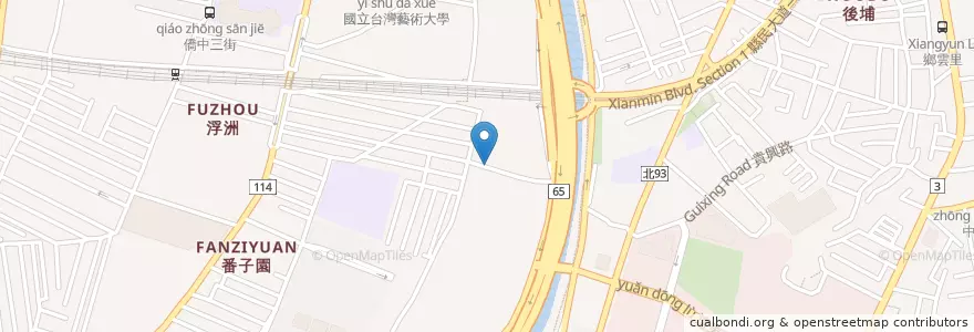 Mapa de ubicacion de 大觀路二段19巷 en 臺灣, 新北市, 板橋區.