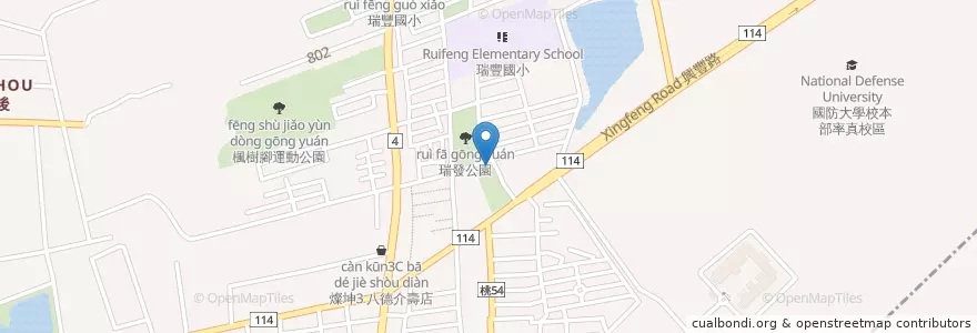 Mapa de ubicacion de 八德藝文廣場 en Taiwan, Taoyuan, 八德區.