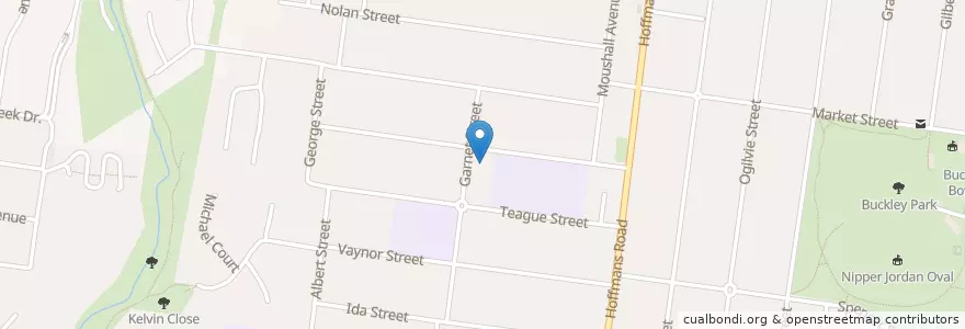 Mapa de ubicacion de St John Boscos Catholic Church en Australia, Victoria, City Of Moonee Valley.
