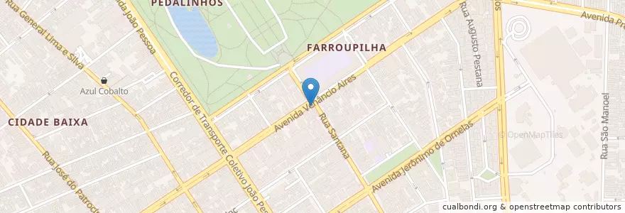 Mapa de ubicacion de Polpa do Açaí en ブラジル, 南部地域, リオグランデ・ド・スル, Região Metropolitana De Porto Alegre, Região Geográfica Intermediária De Porto Alegre, Região Geográfica Imediata De Porto Alegre, ポルト・アレグレ.