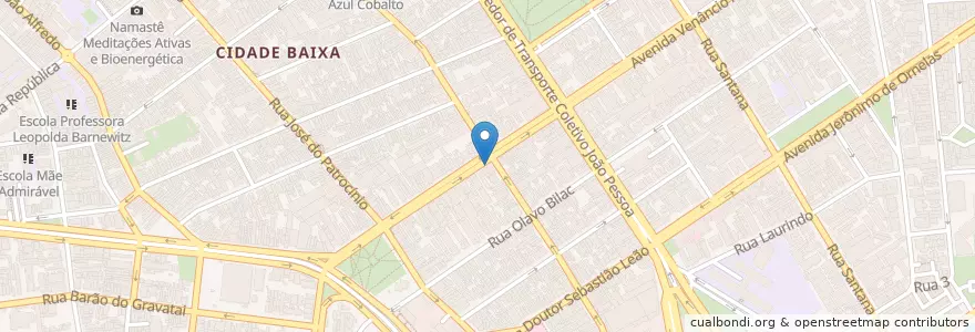 Mapa de ubicacion de Nova Delícia Café en 브라질, 남부지방, 히우그란지두술, Região Metropolitana De Porto Alegre, Região Geográfica Intermediária De Porto Alegre, Região Geográfica Imediata De Porto Alegre, 포르투알레그리.