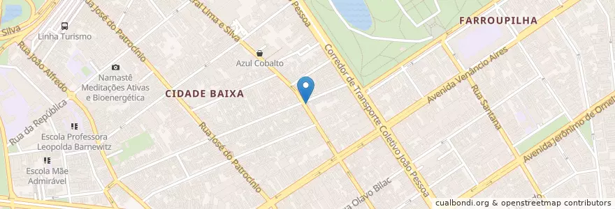 Mapa de ubicacion de Osso Craft Bar en Brazil, South Region, Rio Grande Do Sul, Metropolitan Region Of Porto Alegre, Região Geográfica Intermediária De Porto Alegre, Região Geográfica Imediata De Porto Alegre, Porto Alegre.