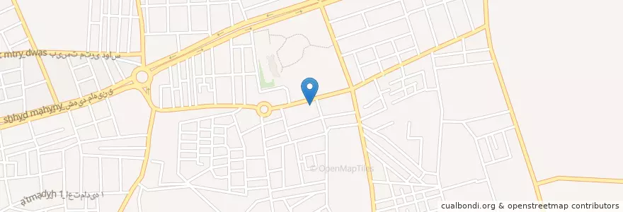 Mapa de ubicacion de بانک صادرات en Iran, Bouchehr, شهرستان بوشهر, بخش مرکزی شهرستان بوشهر, دهستان حومه بوشهر, بوشهر.