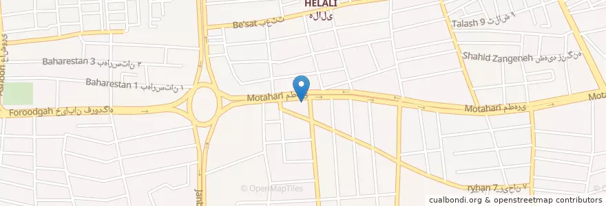 Mapa de ubicacion de بانک مسکن en Iran, استان بوشهر, شهرستان بوشهر, بخش مرکزی شهرستان بوشهر, دهستان حومه بوشهر, Bushehr.