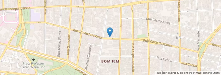 Mapa de ubicacion de Due Passi en Brasil, Região Sul, Rio Grande Do Sul, Região Metropolitana De Porto Alegre, Região Geográfica Intermediária De Porto Alegre, Região Geográfica Imediata De Porto Alegre, Porto Alegre.