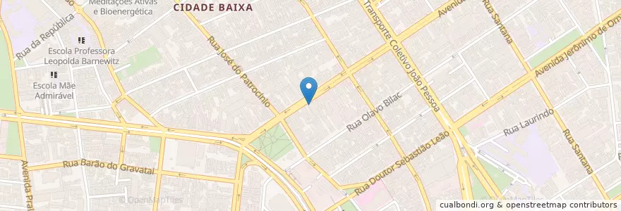 Mapa de ubicacion de Senac Informática en Brasilien, Süden, Rio Grande Do Sul, Região Metropolitana De Porto Alegre, Região Geográfica Intermediária De Porto Alegre, Região Geográfica Imediata De Porto Alegre, Porto Alegre.
