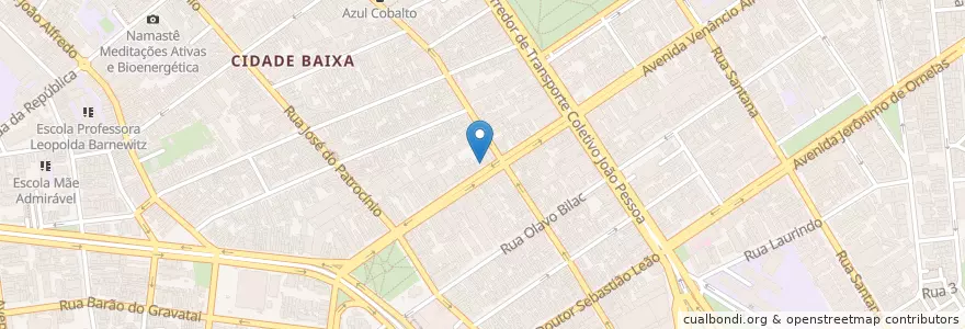 Mapa de ubicacion de Xerox en 브라질, 남부지방, 히우그란지두술, Região Metropolitana De Porto Alegre, Região Geográfica Intermediária De Porto Alegre, Região Geográfica Imediata De Porto Alegre, 포르투알레그리.
