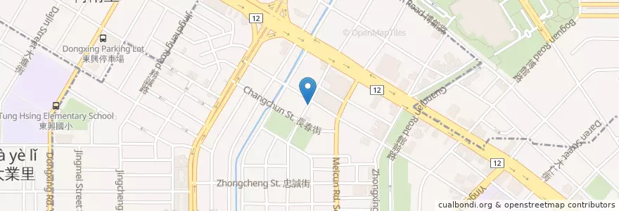 Mapa de ubicacion de House II en Taiwan, Taichung, 西區.
