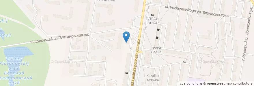 Mapa de ubicacion de Томато en ロシア, 中央連邦管区, Тульская Область, Городской Округ Тула.