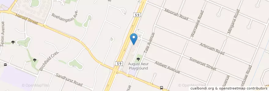 Mapa de ubicacion de Studfield Pharmacy en Australie, Victoria, City Of Knox.