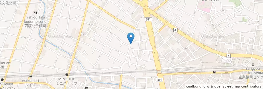 Mapa de ubicacion de ありよし en Япония, Токио, Сугинами.