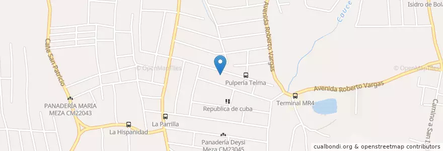 Mapa de ubicacion de Salón del Reyno de los Testigos de Jehová en Никарагуа, Departamento De Managua, Managua (Municipio).