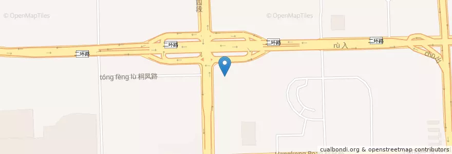 Mapa de ubicacion de Yumun Emerald Conceptual Restaurant en China, Sichuan, 成都市, 武侯区 (Wuhou).