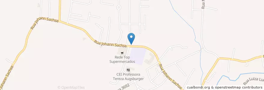 Mapa de ubicacion de Oficina do Saber en البَرَازِيل, المنطقة الجنوبية, سانتا كاتارينا, Região Geográfica Intermediária De Blumenau, Microrregião De Blumenau, بلوميناو.
