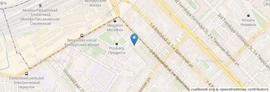 Mapa de ubicacion de Лимон en Rusia, Distrito Federal Central, Москва, Distrito Administrativo Central, Тверской Район.