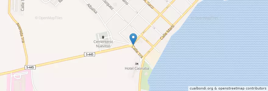 Mapa de ubicacion de Taxi Nuevitas en Kuba, Camagüey, Nuevitas, Ciudad De Nuevitas, Ciudad De Nuevitas.