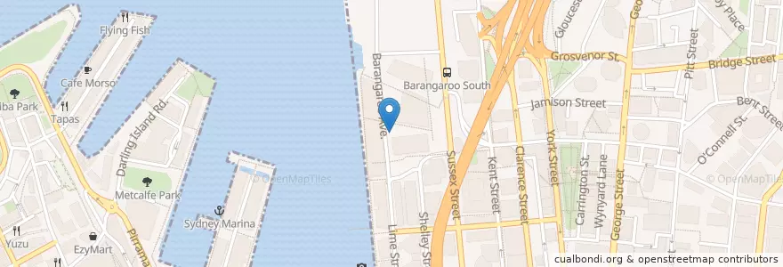 Mapa de ubicacion de Two Sticks en Australia, New South Wales, Sydney.