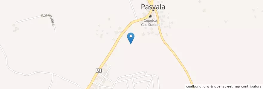 Mapa de ubicacion de Pasyala Primary School en Sri Lanka, බස්නාහිර පළාත, ගම්පහ දිස්ත්‍රික්කය.