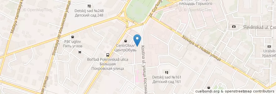 Mapa de ubicacion de MAXIMUM en Rusland, Приволжский Федеральный Округ, Нижегородская Область, Городской Округ Нижний Новгород.