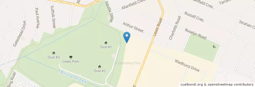 Mapa de ubicacion de Activate Church en Австралия, Виктория, City Of Knox.