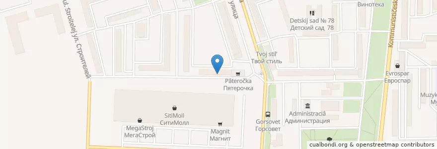 Mapa de ubicacion de Моя Аптека en Rusland, Приволжский Федеральный Округ, Basjkirostan, Городской Округ Стерлитамак.