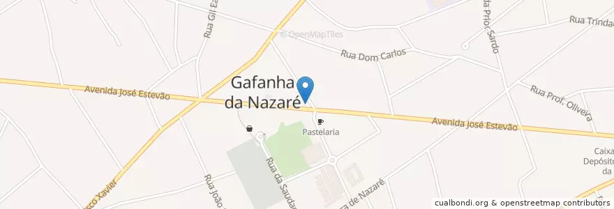 Mapa de ubicacion de Ra-po tacho (take away) en 葡萄牙, Aveiro, Centro, Baixo Vouga, Ílhavo, Gafanha Da Nazaré.