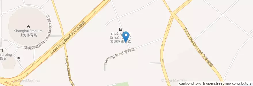 Mapa de ubicacion de 枫林街道社区卫生服务中心 en الصين, شانغهاي, 徐汇区.