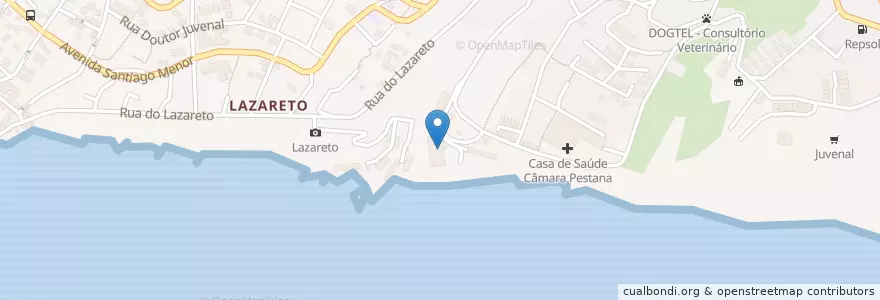 Mapa de ubicacion de Lar da Bela Vista en البرتغال, São Gonçalo.