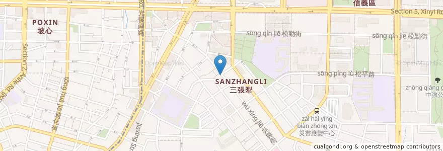 Mapa de ubicacion de 出外人 en تایوان, 新北市, تایپه.