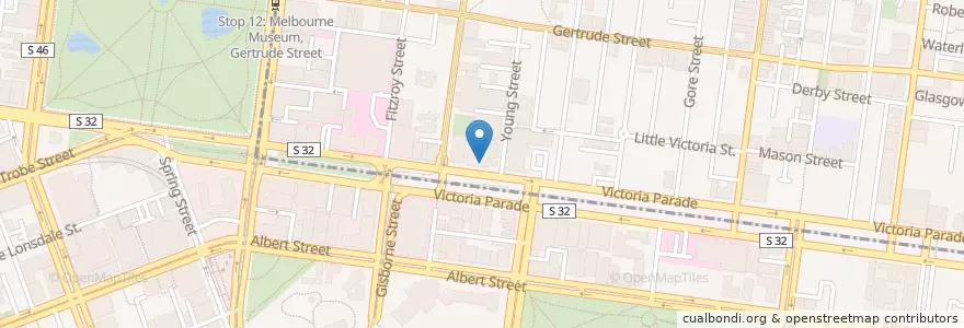 Mapa de ubicacion de St Vincents Early Learning Centre en Australie, Victoria.