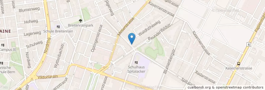 Mapa de ubicacion de Harry vs. Larry eBullit Clockwork en Швейцария, Берн, Verwaltungsregion Bern-Mittelland, Verwaltungskreis Bern-Mittelland, Bern.