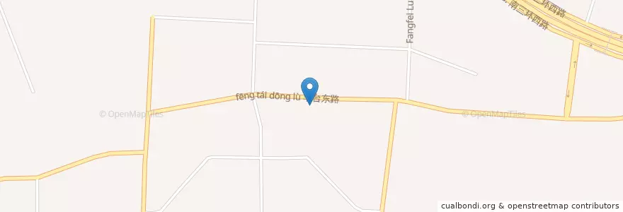 Mapa de ubicacion de 招商银行ATM en China, Pequim, Hebei, 丰台区.
