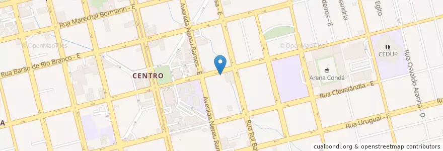 Mapa de ubicacion de SPfarma en البَرَازِيل, المنطقة الجنوبية, سانتا كاتارينا, Região Geográfica Intermediária De Chapecó, Microrregião De Chapecó, Chapecó.
