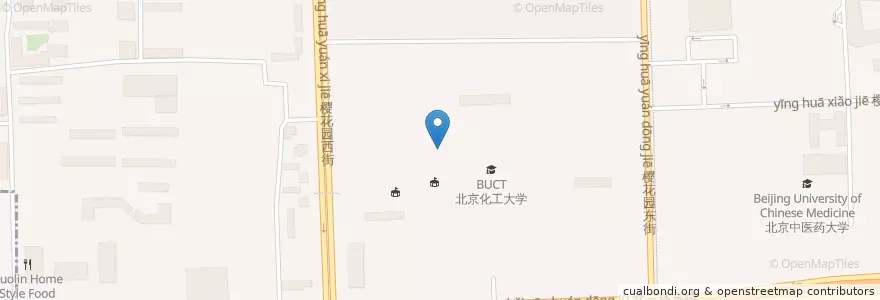 Mapa de ubicacion de 第一餐厅 en China, Peking, Hebei, 朝阳区 / Chaoyang.