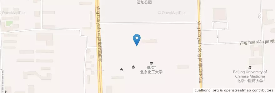 Mapa de ubicacion de 第六餐厅 en چین, پکن, هبئی, 朝阳区 / Chaoyang.
