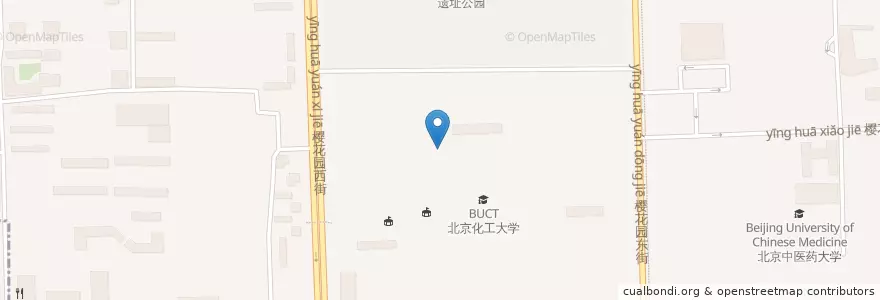 Mapa de ubicacion de 第四餐厅 en China, Beijing, Hebei, 朝阳区 / Chaoyang.