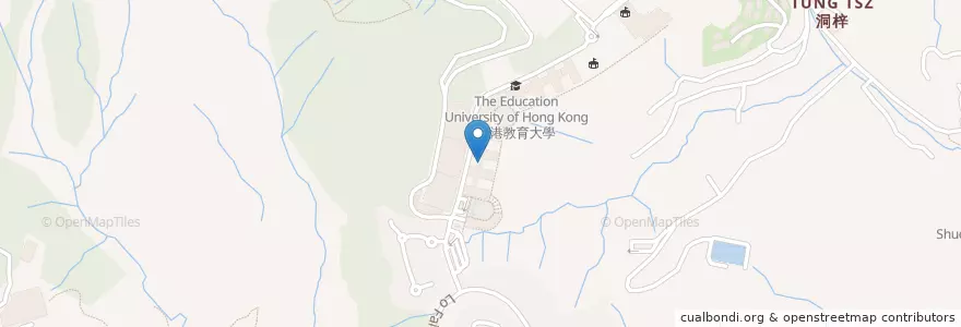 Mapa de ubicacion de 活力素食 en 中国, 香港, 广东省, 新界, 大埔區.
