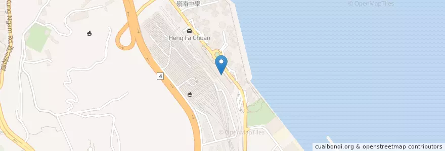 Mapa de ubicacion de Starbucks en China, Guangdong, Hongkong, Hongkong, New Territories, 東區 Eastern District.