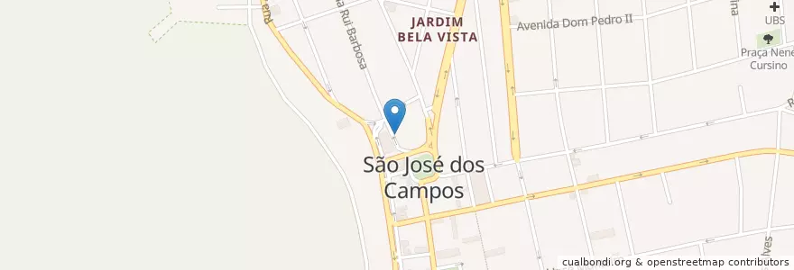 Mapa de ubicacion de Cheng en ブラジル, 南東部地域, サンパウロ, Região Geográfica Intermediária De São José Dos Campos, Região Metropolitana Do Vale Do Paraíba E Litoral Norte, Região Imediata De São José Dos Campos, São José Dos Campos.