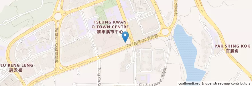 Mapa de ubicacion de Snack Express Tko en 中国, 广东省, 香港, 新界, 西貢區.