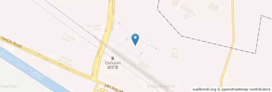 Mapa de ubicacion de 502 戚墅堰火车站 en Китай, 常州市, 武进区 (Wujin).